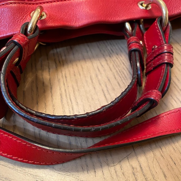 ❤️ Authentic Rare Large Gucci Red Leather Guccissma Valentine’s Collections - Picture 11 of 14
